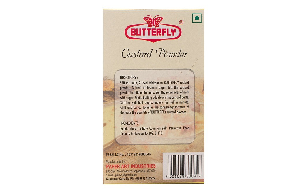 Butterfly Custard Powder Vanilla    Pack  100 grams